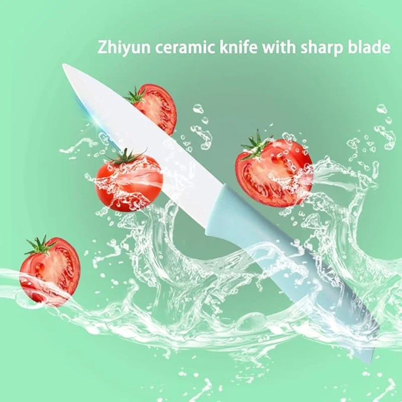 Household Ceramic Kitchen Knife Multifunctional Kitchen Utensils Slicing Meat Vegetable Fruit Knife Kitchen Accessories Tools