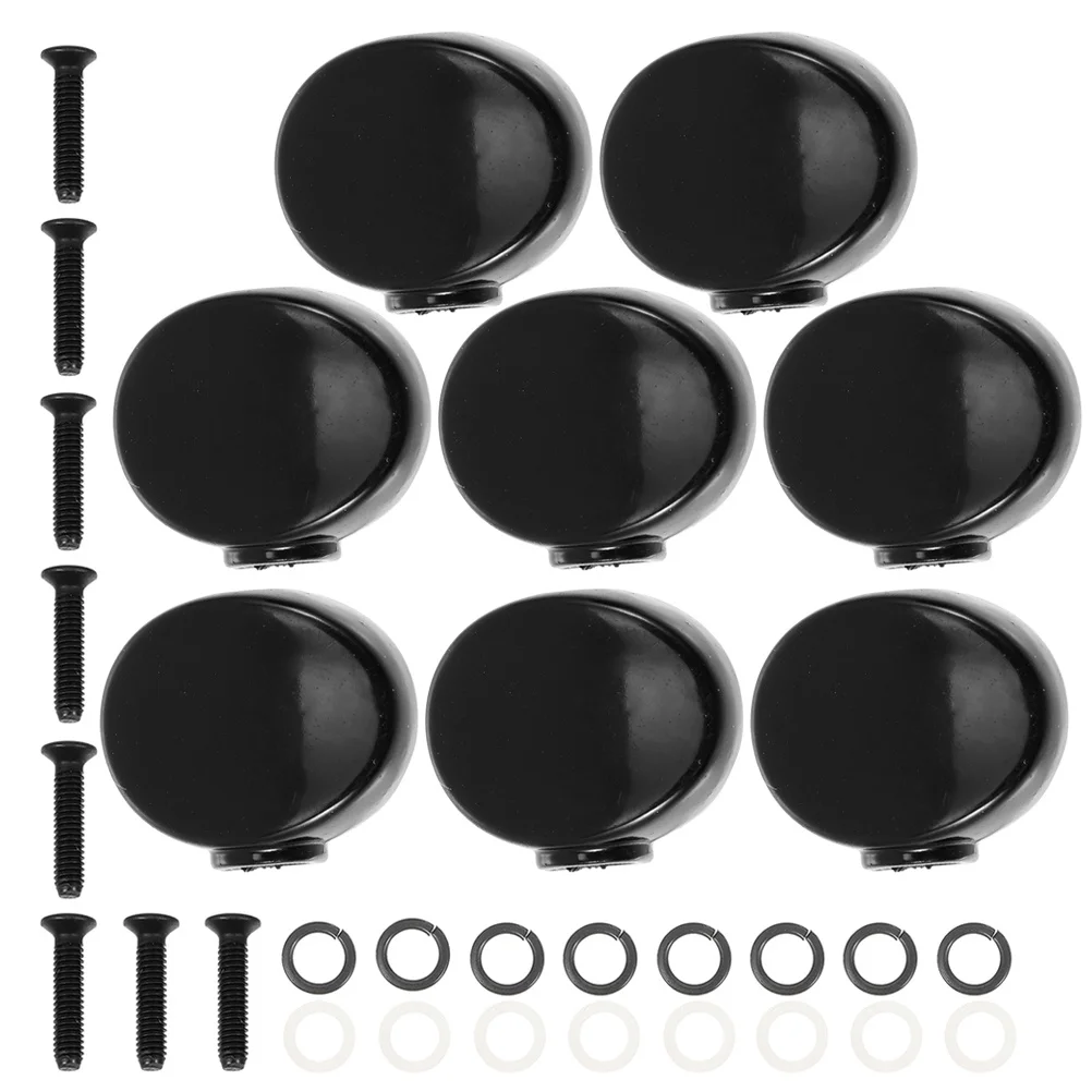 

8Pcs Metal Guitar Tuning Peg Buttons Durable Rustproof Replacement Parts for Acoustic Electric Guitars Guitar Tuner