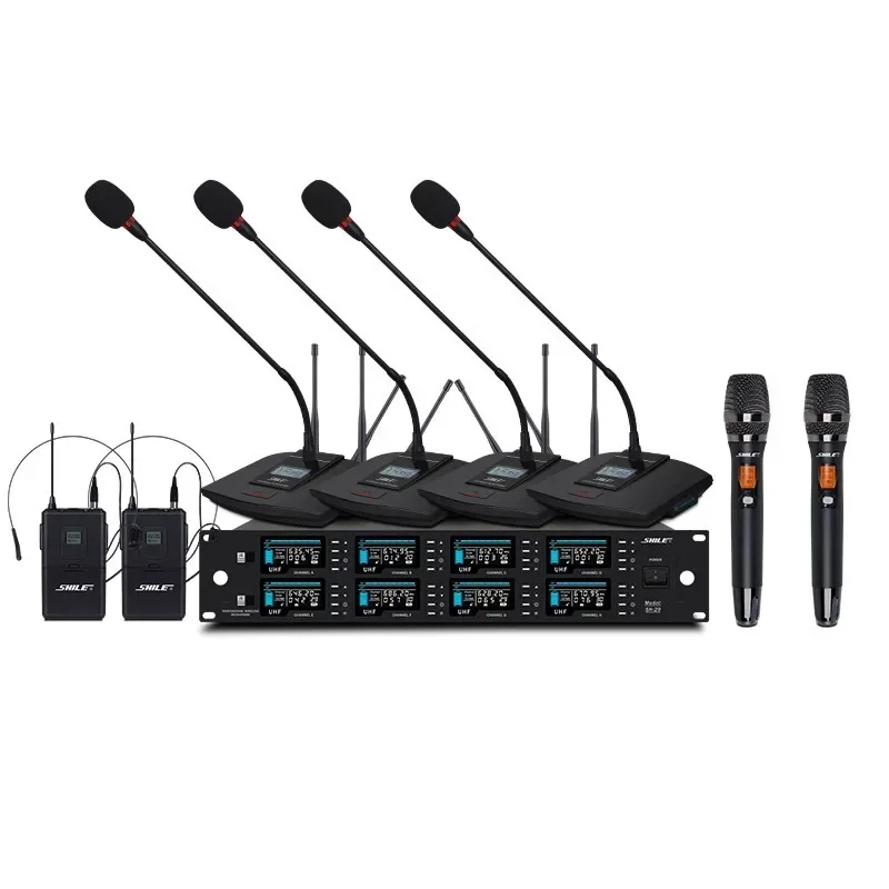 SH-29 Wireless Microphone, One to Eight Conference Microphone