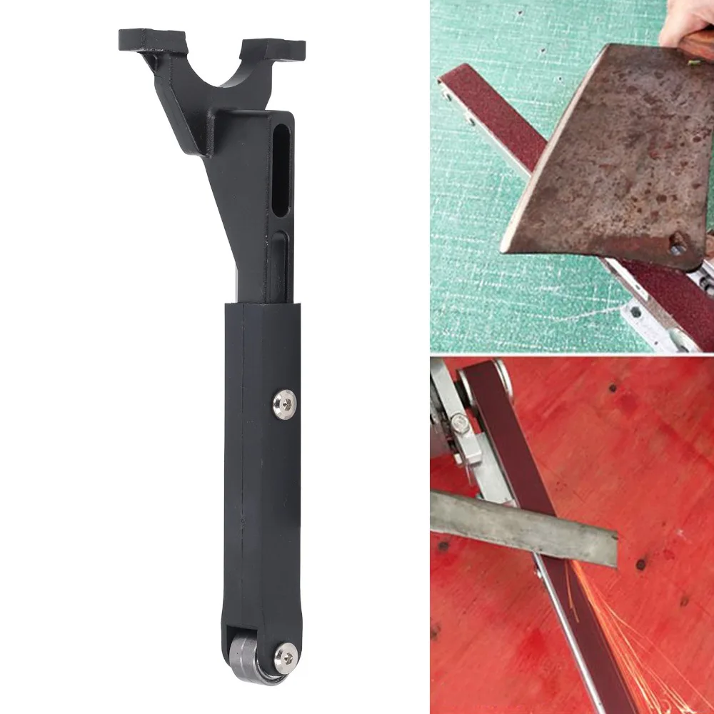 For Model 100 /125 Angle Grinder​ Belt Sander Adapter​ Conversion Kit​ Tube Sanding​ Pipe Sander Attachment​ Replacement​