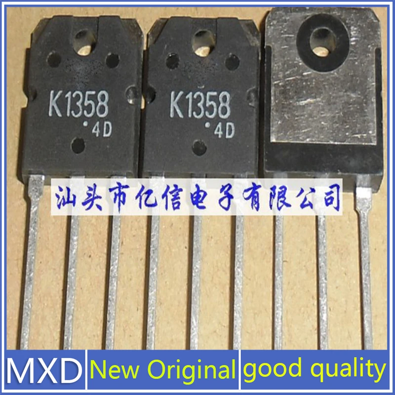 5Pcs/Lot New Original 2SK1358 K1358 Imported Field Effect Tube TO-3P In Stock Good Quality