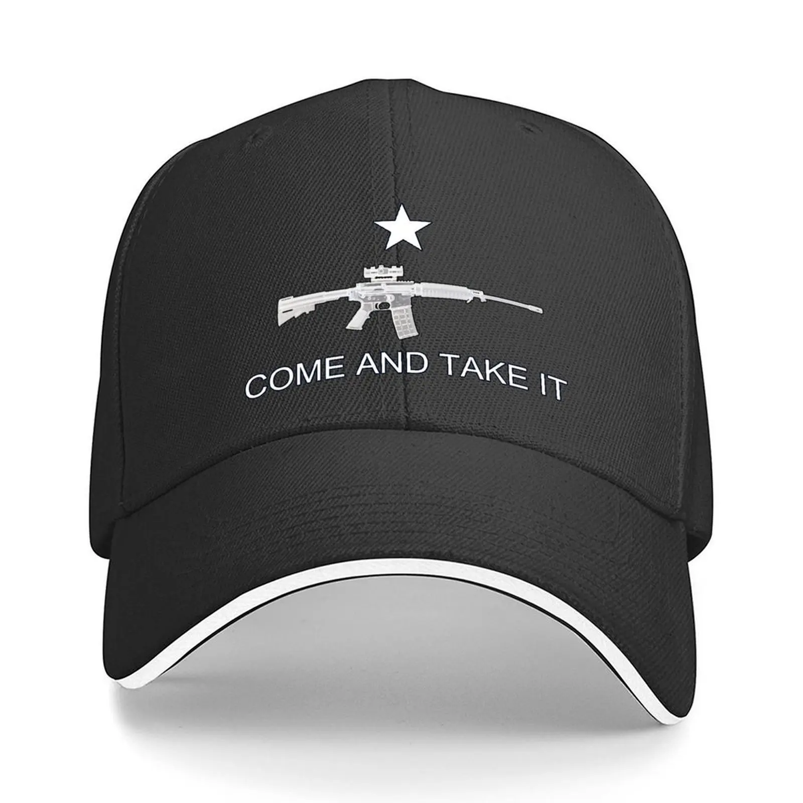 

Texas Style Come and Take It - AR-15 Baseball Cap Custom Cap foam party Hat Fashion Beach Wild Ball Hat Hats Man Women's