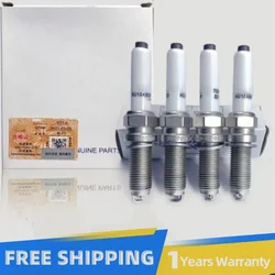 4pcs/set Spark Plug 3707010-NE01 For CHANGAN UNI-T 1.5T CS35 PLUS /2018 EADO /EADO PLUS 1.4T CS55PLUS 1.5T  NE14T003-0200