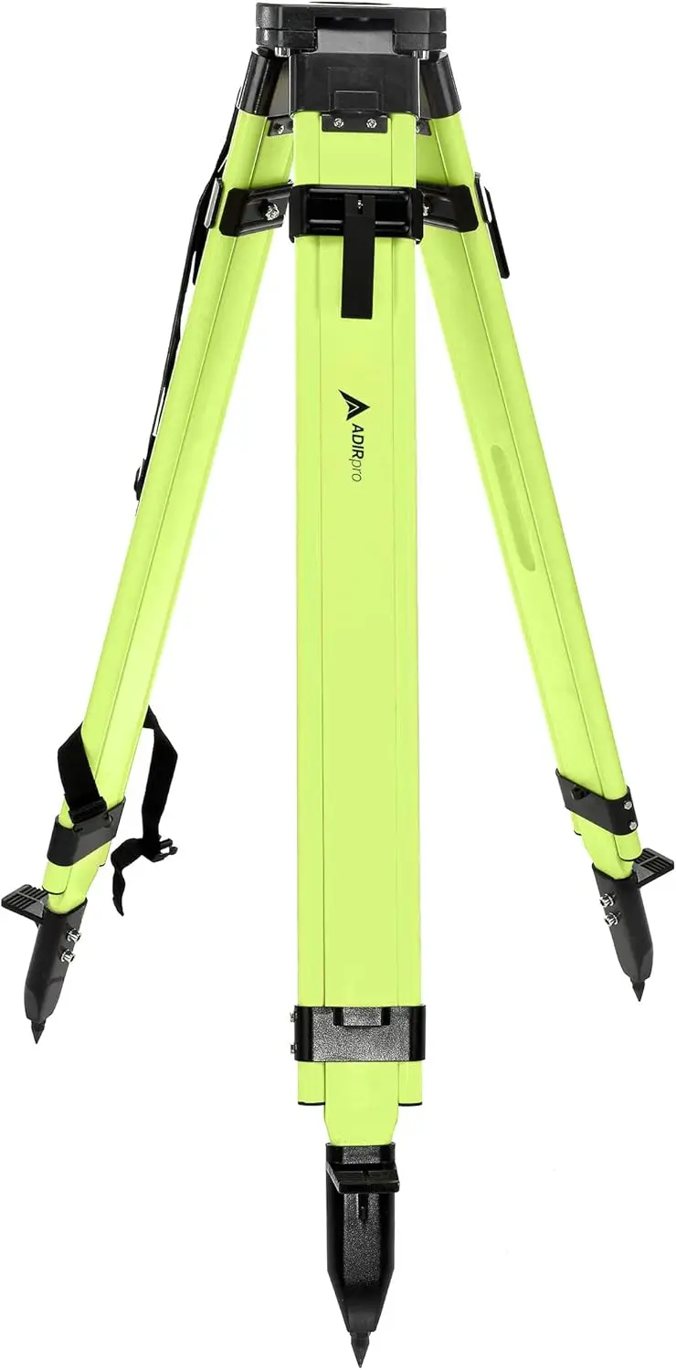 

Universal Heavy Duty Survey Tripod with Quick Clamp, 5/8" x 11" Thread, Aluminum for Lasers & Levels