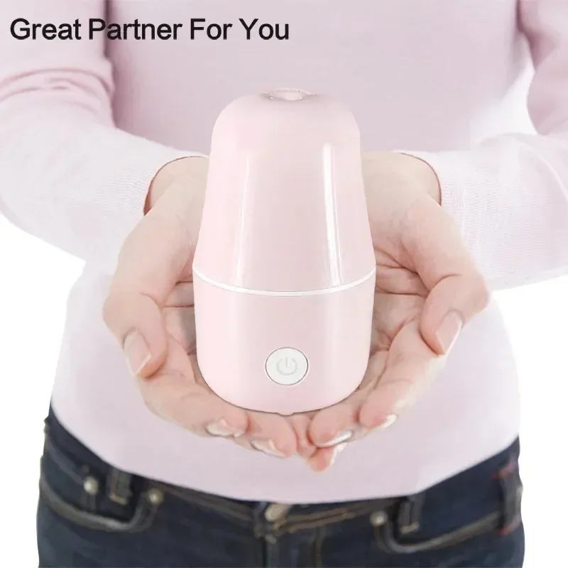 2025Menstrual Cup Mechanical Steam Sterilizer Cleaning Machine Pink US Standard Plug Disinfection