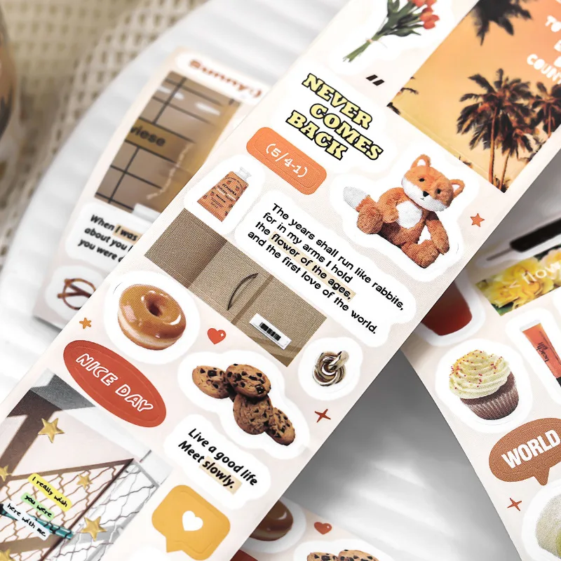 

1pcs/lot DIY Decoration Adhesive Tapes My Inspiration Diary japanese Paper tapes Stickers Masking Tapes