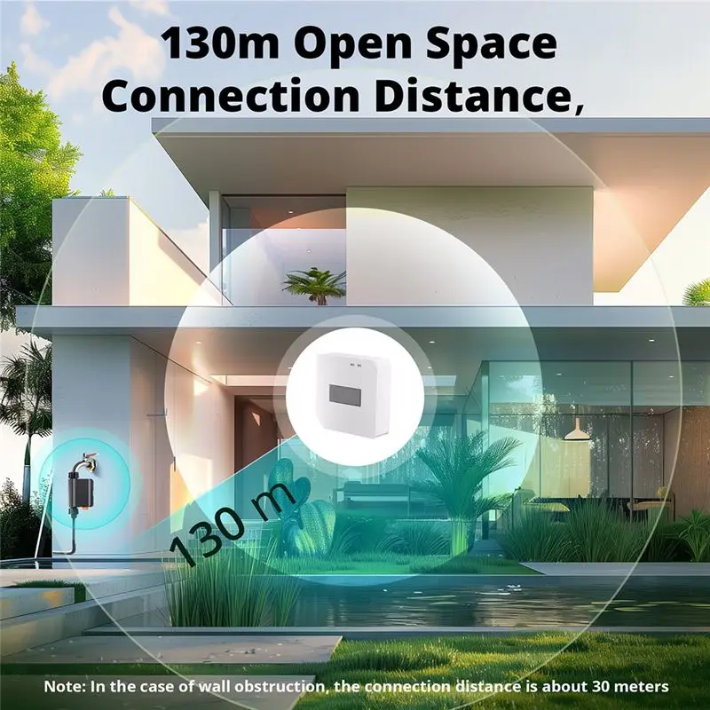 Daily Zigbee Smart Water Valve Smart Timing Irrigation Switch IP55 Automatic Irrigation Easy Install Remote Control A
