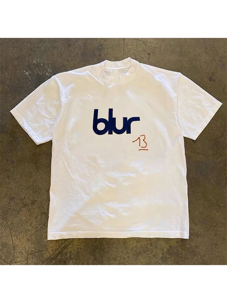 

Y2k Korean Simple Style Letter Printed Short Sleeve T-shirt 100 Cotton Men and Women Fashion Casual Trend Short Sleeve Tops