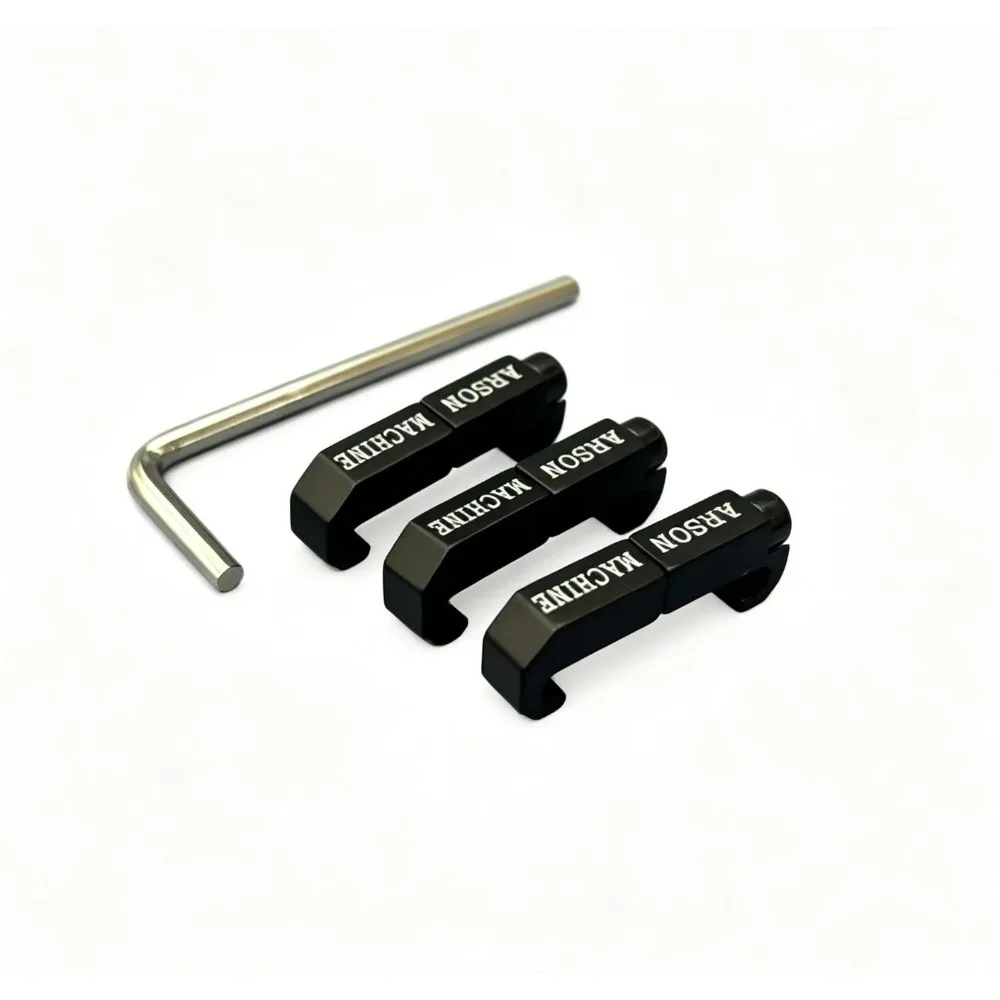 3PCS/Set M-LOK  20mm Picatinny Weaver Rail Hook Aluminum Clip Outdoor Sport Accessory Multiple Colors - view 6