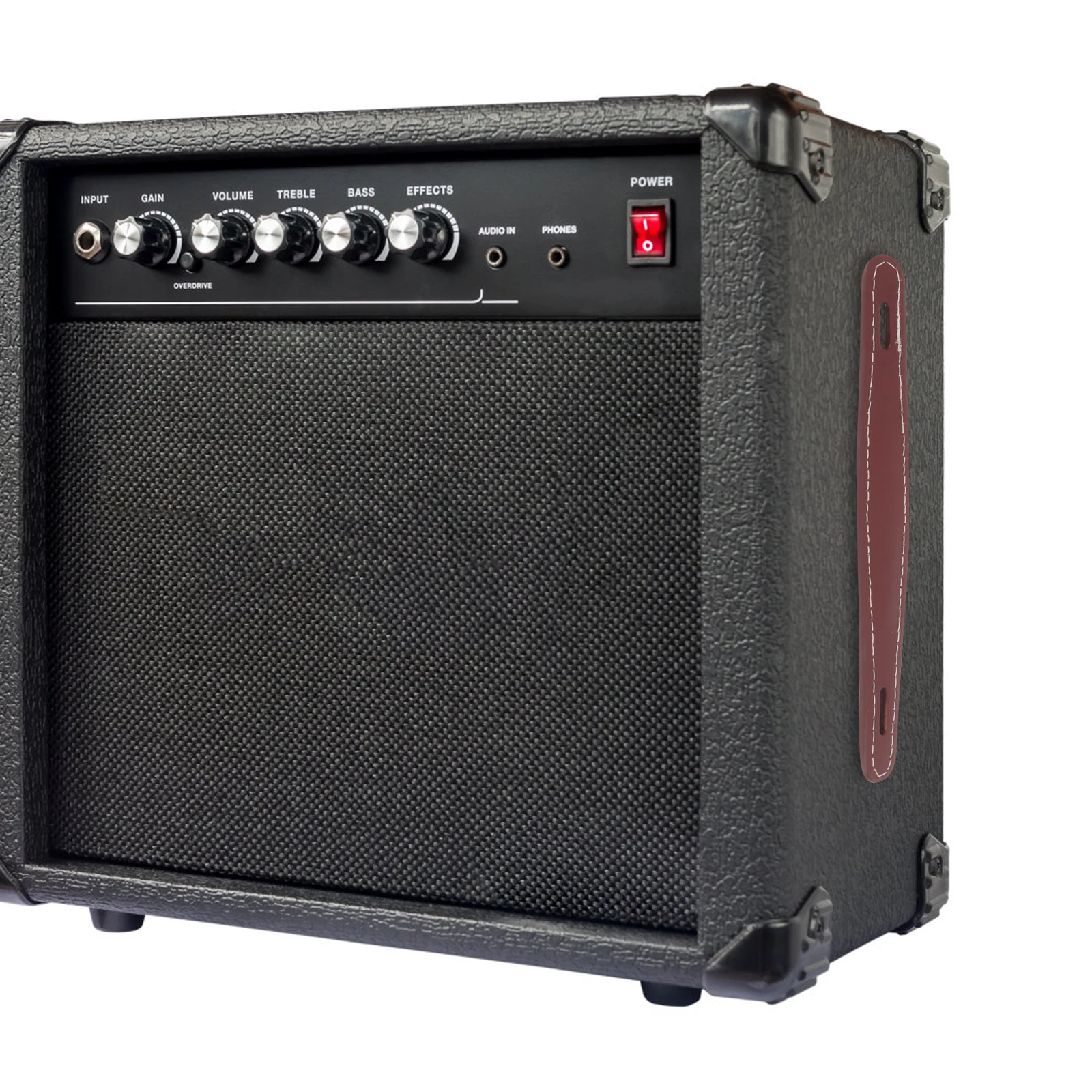 

1Set Guitar Amp Speaker Handle Strap Vintage Style Replacement Amplifier Handle Pull for Guitar Cabinet Audio Speaker