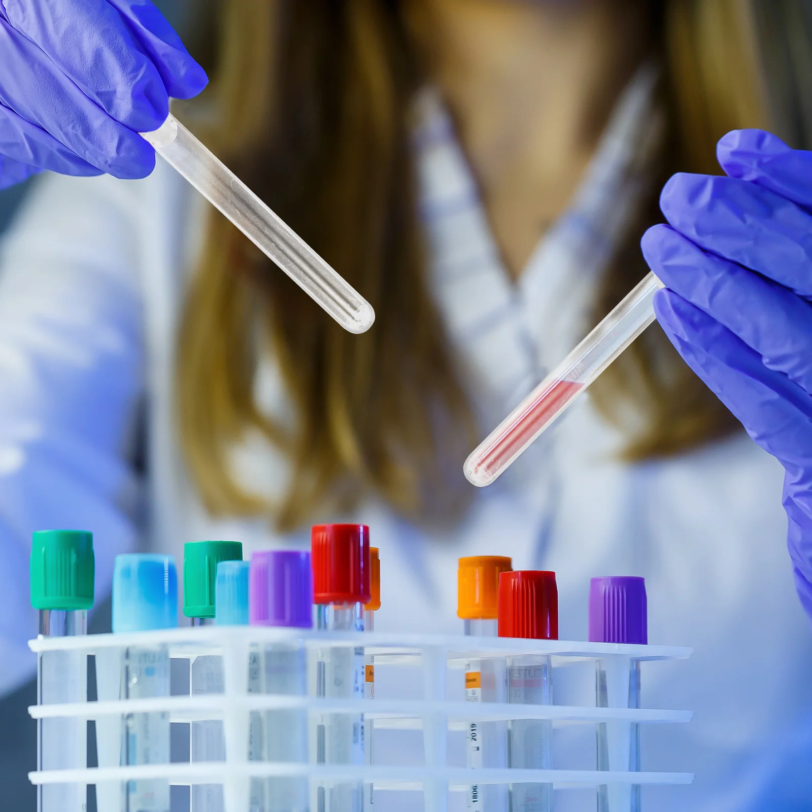 

50pcs Disposable Sampling Test Tube Plastic Laboratory Test Tubes For Science Experiments Storage Clear Sturdy Tubes Small