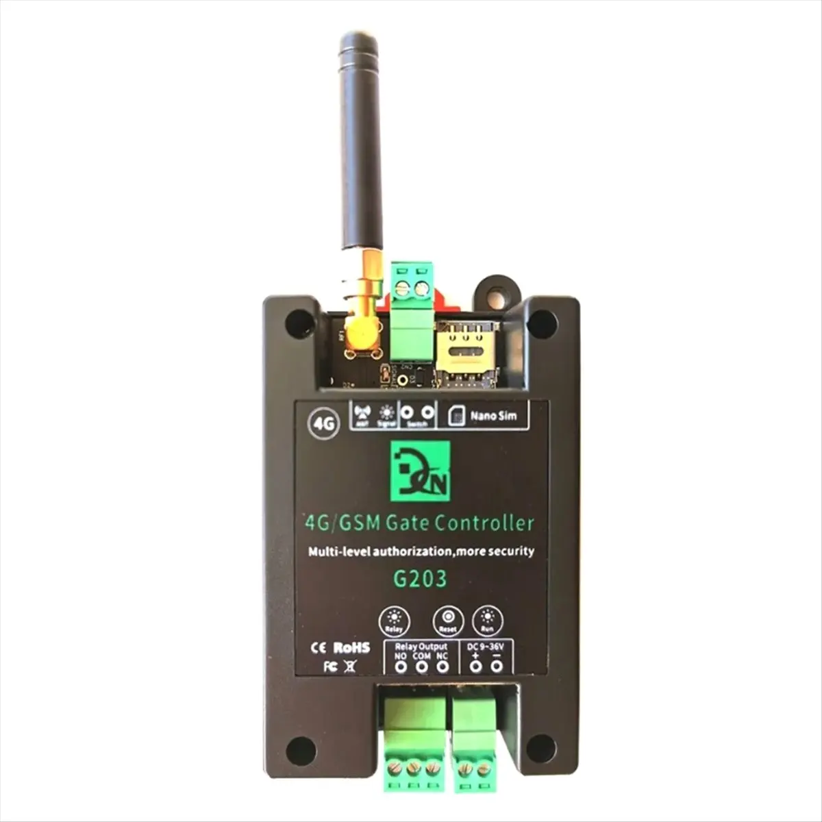 |Modernbuy|GSM 4G LTE Access Controller SMS APP Remote Control On/Off Relay Switch for Automatic Sliding Swing Door Open