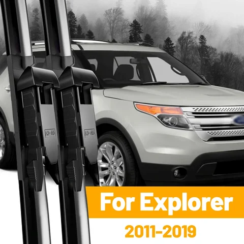 Для Ford Explorer передние щетки стеклоочистителя 2011-2019 2013 2014 2015 2016 2017 2018 аксессуары для лобового стекла 26 "+ 22