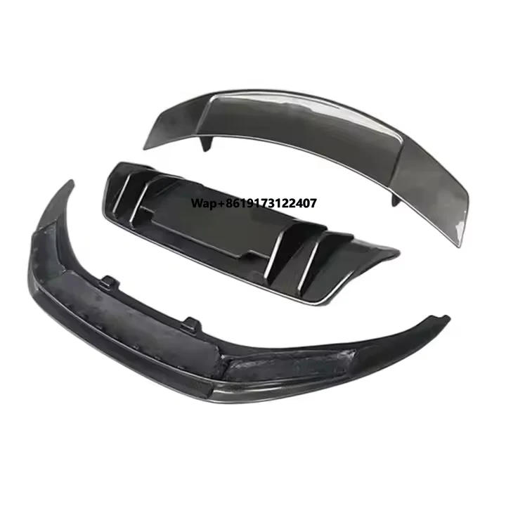 

High-Quality Body Kit for R8 2017-2019 Upgrade V Style Body Kit Front Lip Rear Lip Rear Spoiler Carbon Fiber