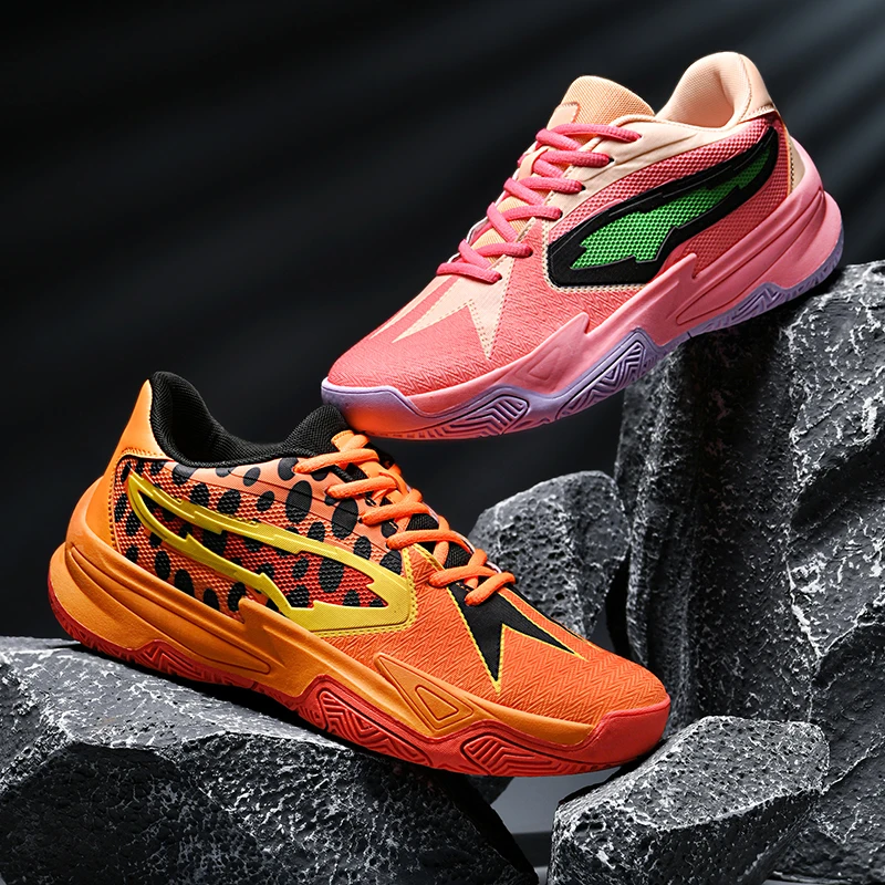 Basketball Sports Shoes with Lightweight and Breathable Air Cushion Strong Men's Jumping Ability Men's Casual Sports Shoes 39-45