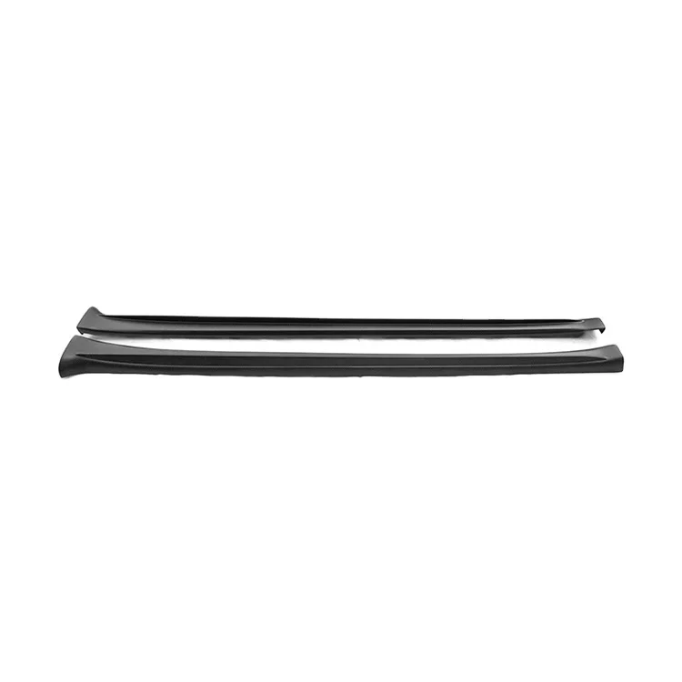 Model X Dry Carbon Fiber Side Skirts For Tesla Model X Side Bumper Skirt Trim Exterior Decoration