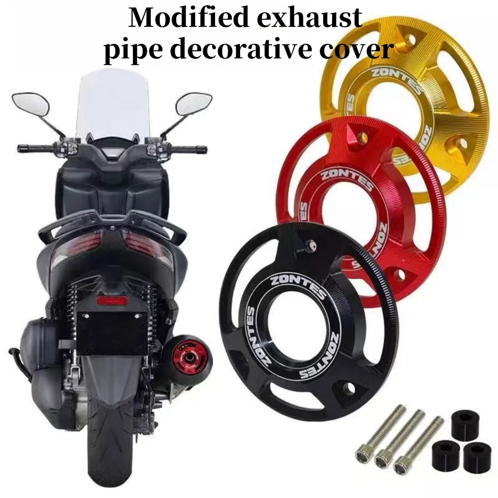 Couvercle décoratif de tuyau d'accès modifié pour moto, coque de protection de queue d'accès, ZONTED ZT 350D, 310M, 125D, 125M
