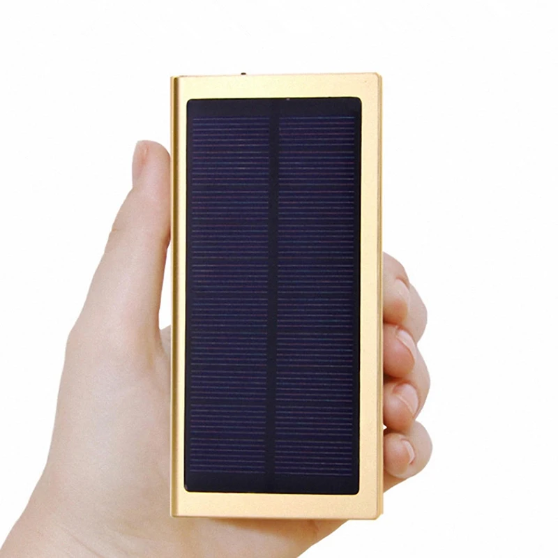 Portable Solar Power Bank Kits 5V Charger Case Portable No Battery