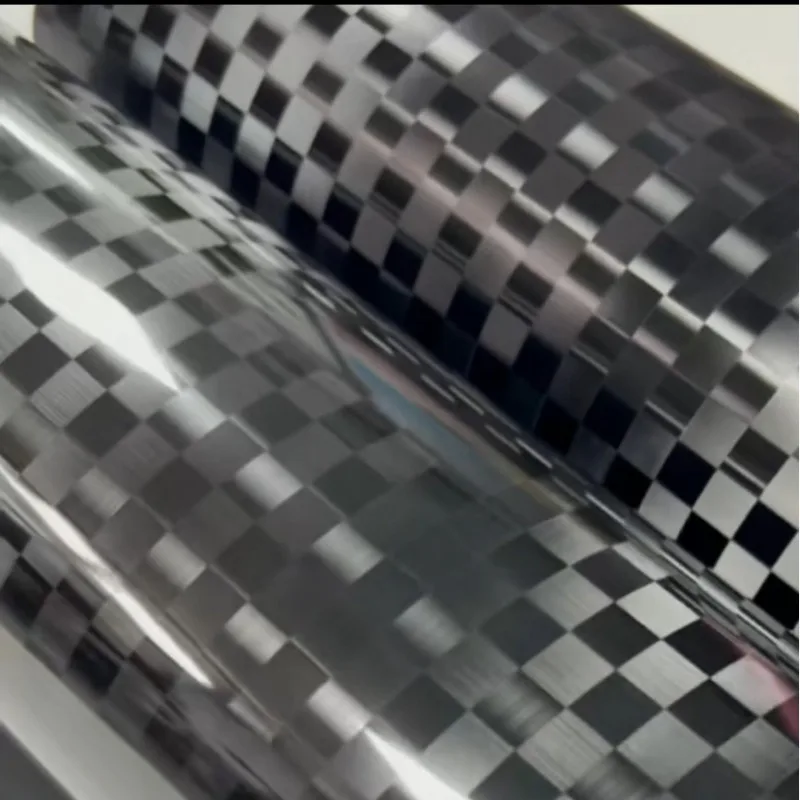 

Car Interior Carbon Fiber High Gloss 3D Motorcycle Color Change Film; Glossy