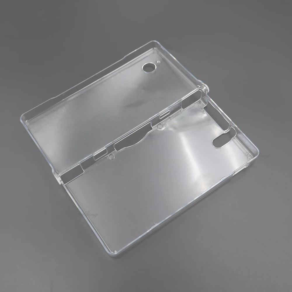 1 Set Transparente Hartschalen-Schutzhülle + Ober- und Unterseiten-Displayschutzfolie + Stylus-Stift für NDSi Spielkonsolen-Gehäuse – Detail 4