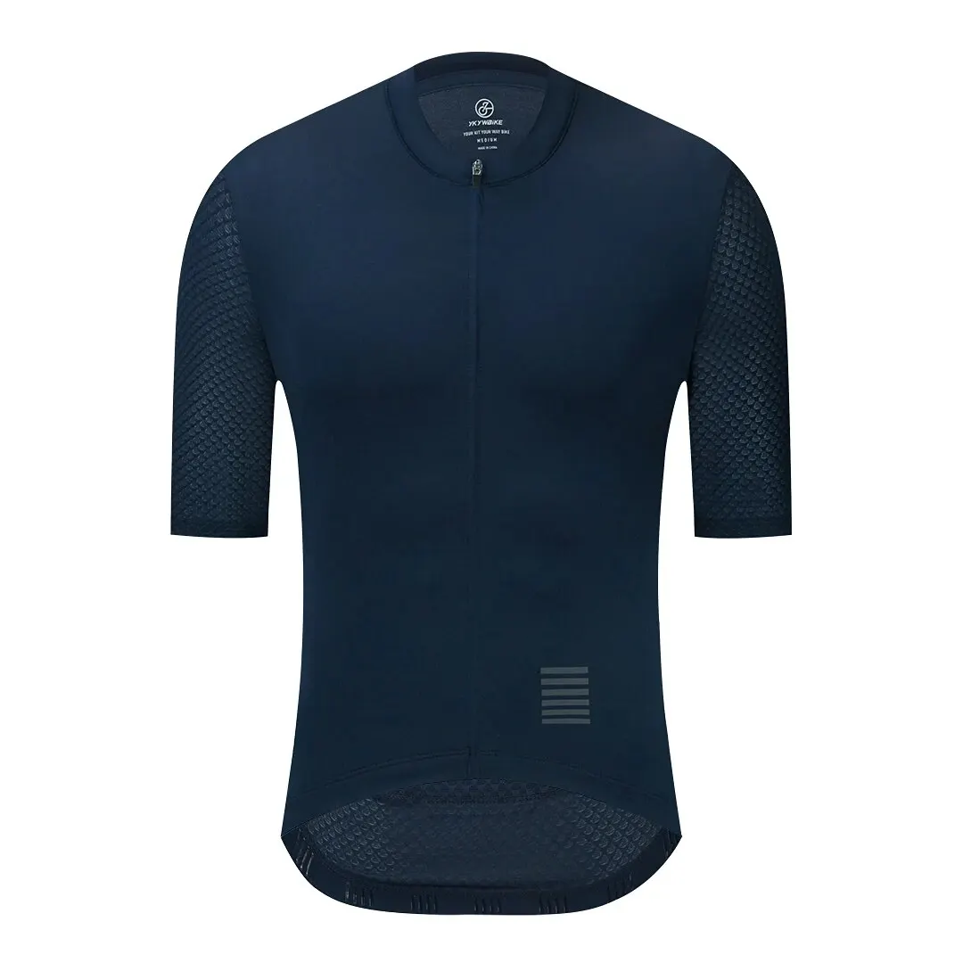 Heren Fietsshirt Korte Mouw Reflecterend Zomer Mtb Maillot Shirt Downhill Jersey Pro Team Mountainbike Kleding