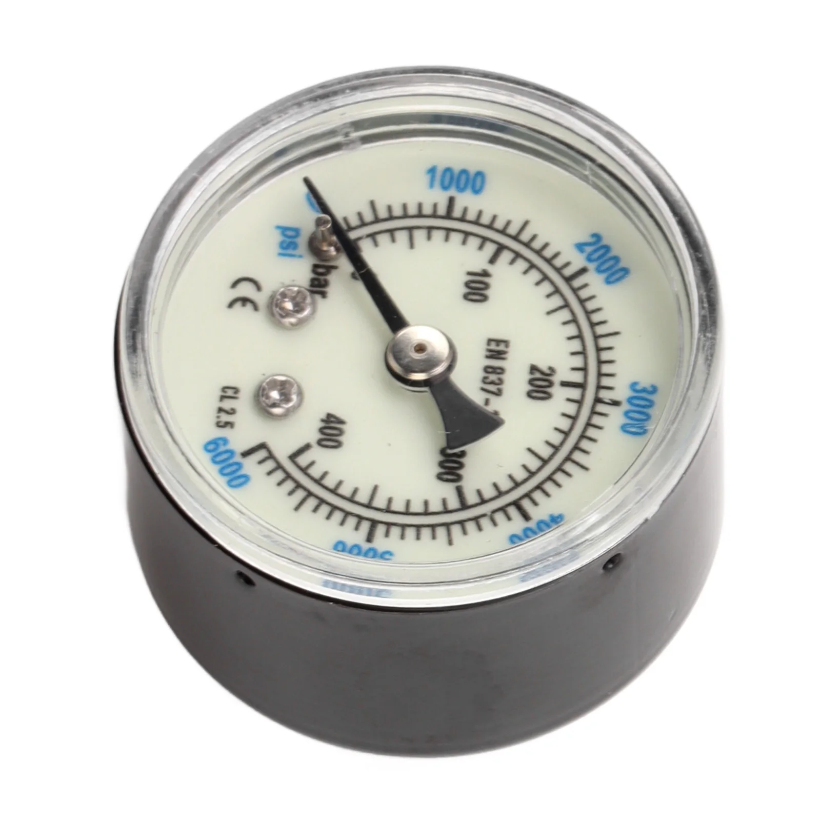 6000 Psi CO2 Pressure Gauge, 1/8