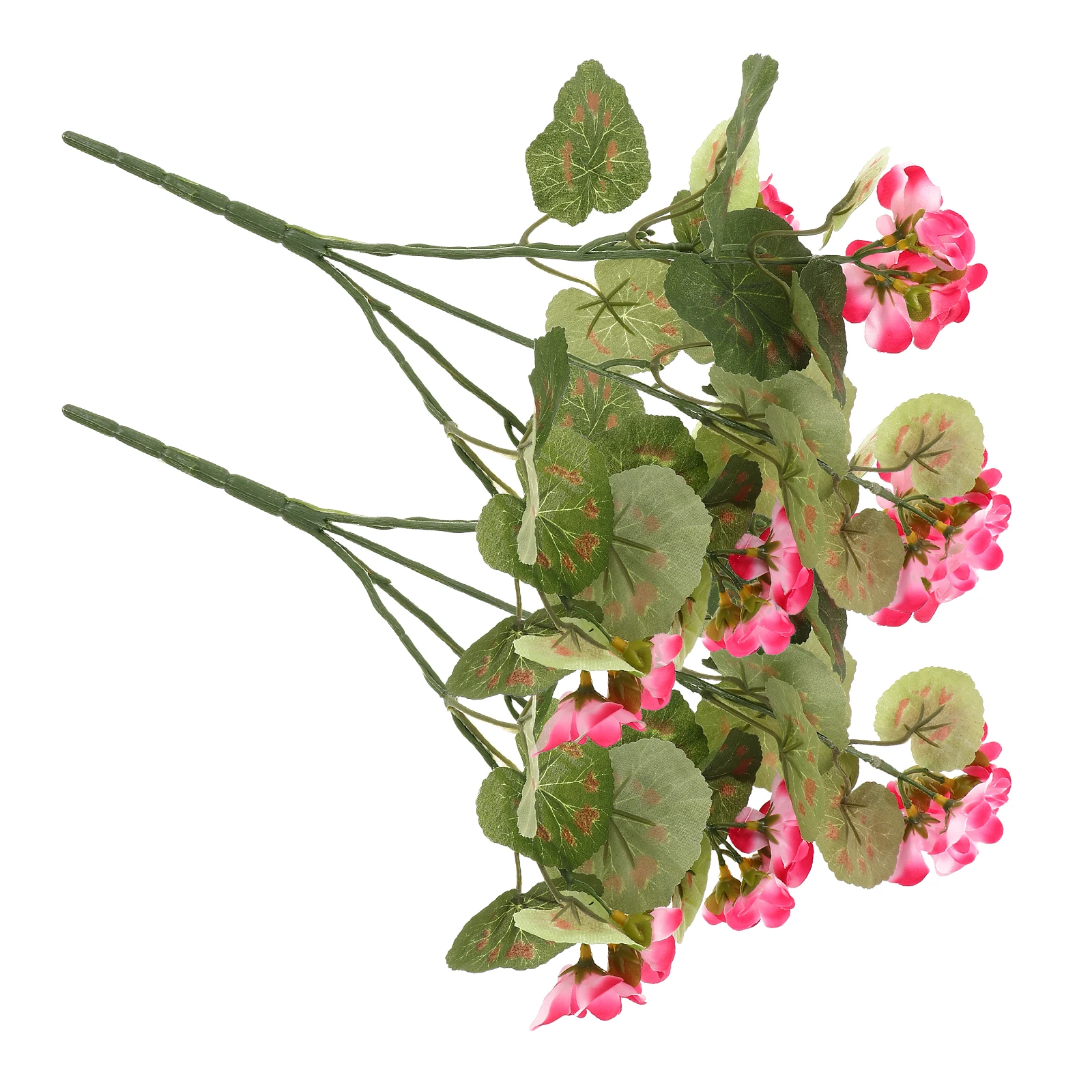 

2Pcs Realistic Artificial Crabapple Flowers Silk Flower Arrangement for Home Living Room Bedroom Office Decoration Fake Flowers