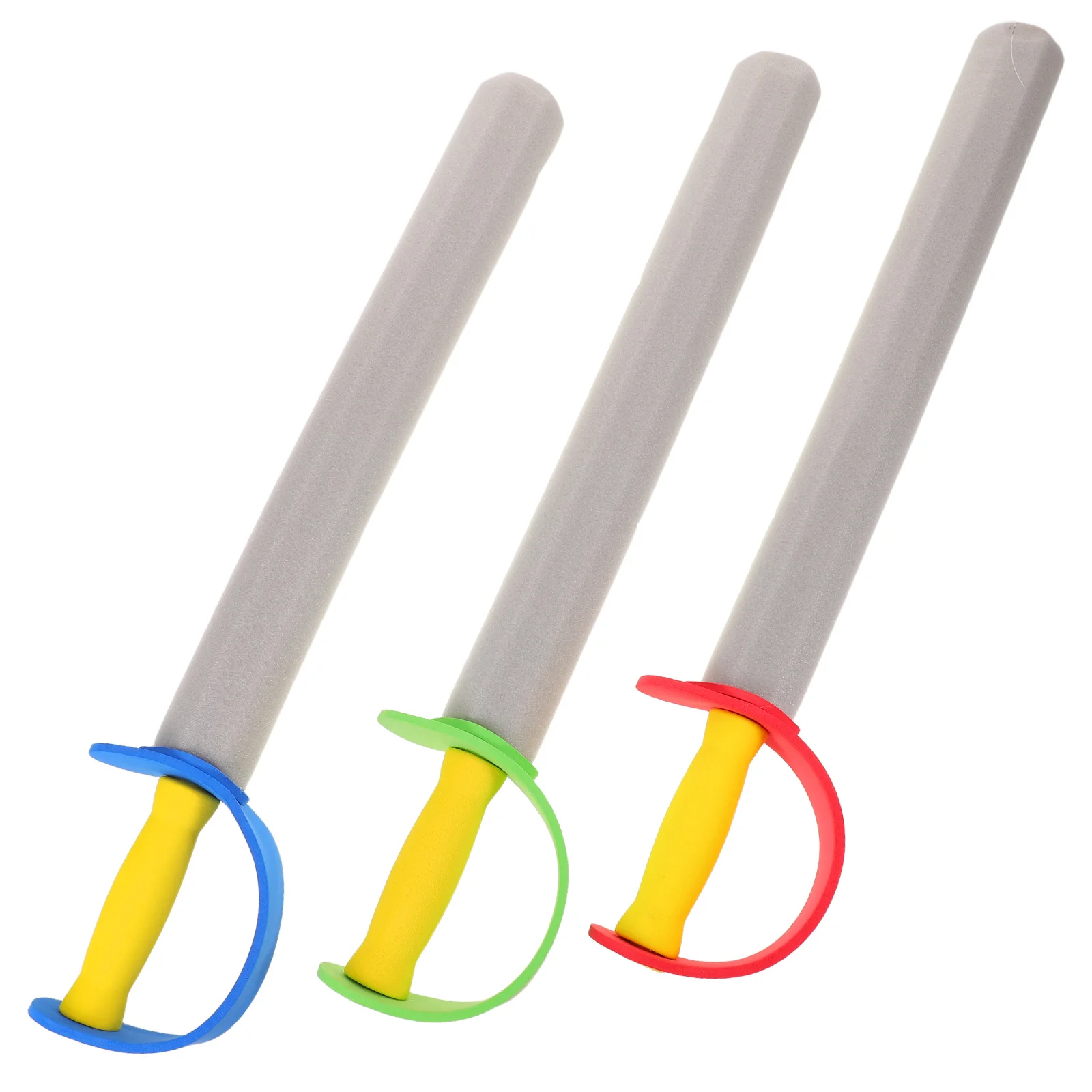 3 قطعة السيوف الرغوية للأطفال القرون الوسطى المبارزة التدريب الدعائم هالوين تأثيري مرحلة الحفلات الأداء اللعب القتال الدعائم