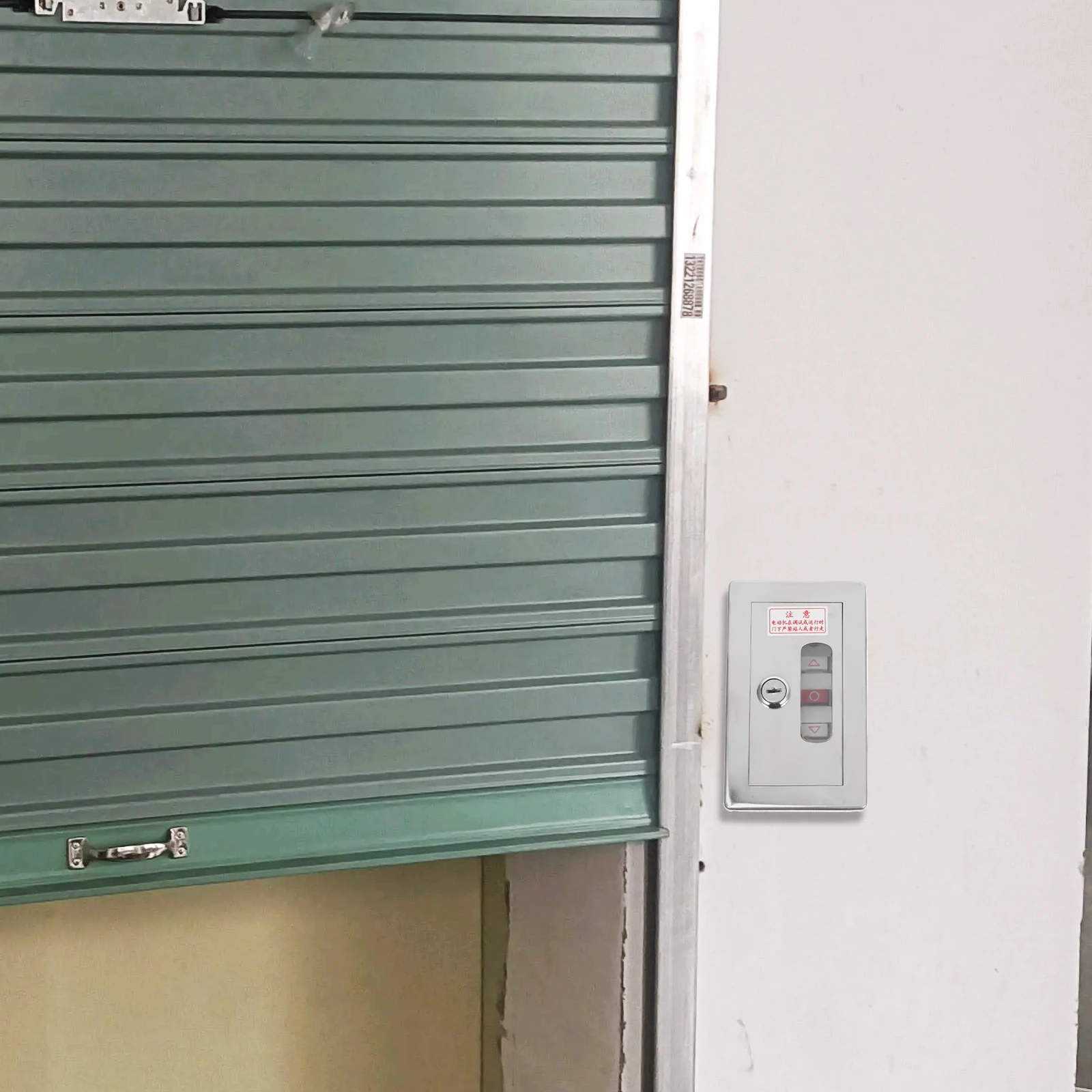 

Manual Shutter Door Button Box Fireproof Control Station Push Button Starter 220V Outdoor Switch Control For Gate Opener
