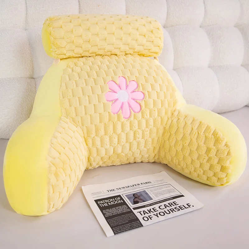 65x45 سنتيمتر ديزي اللوح الأمامي وسادة الخصر وسادة داعمة لينة محشوة Plushies غرفة نوم المنزل رمي وسادة هدايا للفتيات