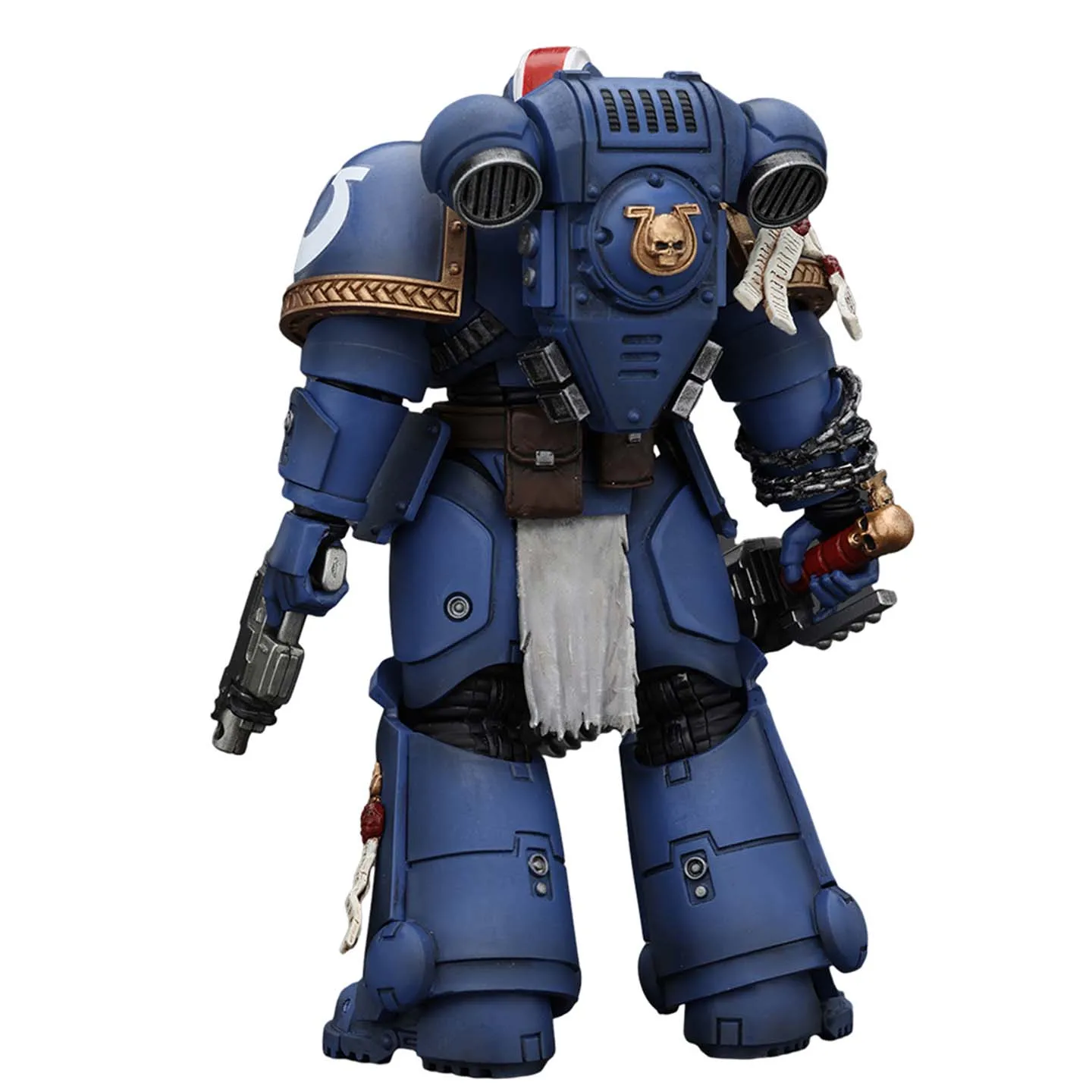 JOYTOY Dark Source Warhammer 40k المتطرفة المحارب JT00058 نائب ضابط تيتوس موبايل سولجر نموذج 1/18 نموذج اللعب لعبة محمولة