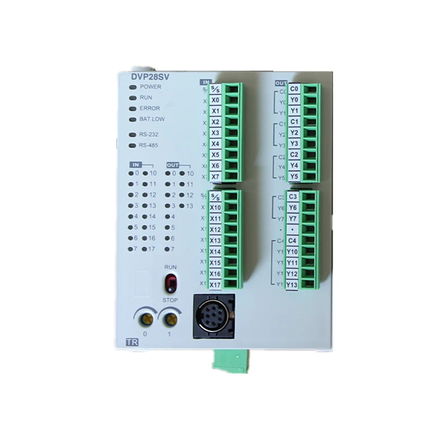 

Del Ta DVP-28SV DVP28SV11R PLC CPU Module