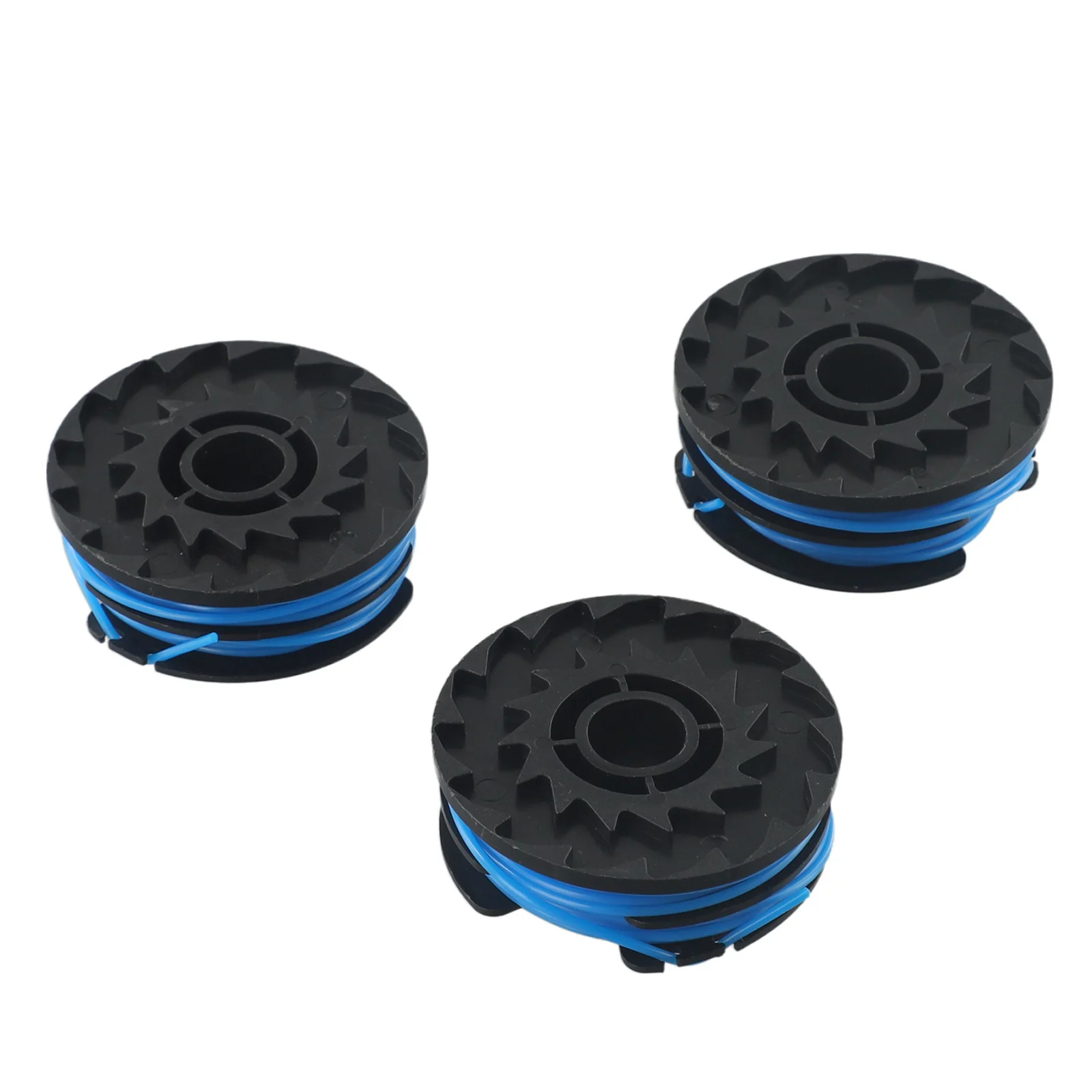 Set of 3 Trimmer Spools for WOLF For GT840 For GT850 For GT For F10 2013 9306821 0.6mm Double Line 2x5 Meters per Reel