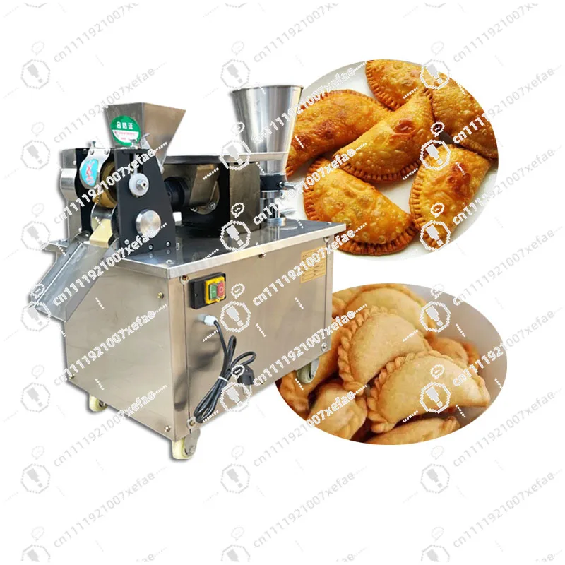 Hot Automatic 80/150 Seam Roasted Wheat Samosa Meat Dumpling Machine