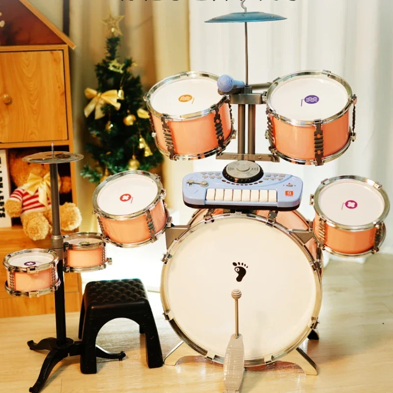 Drums Toys Playing Percussion Instruments Interest Cultivation