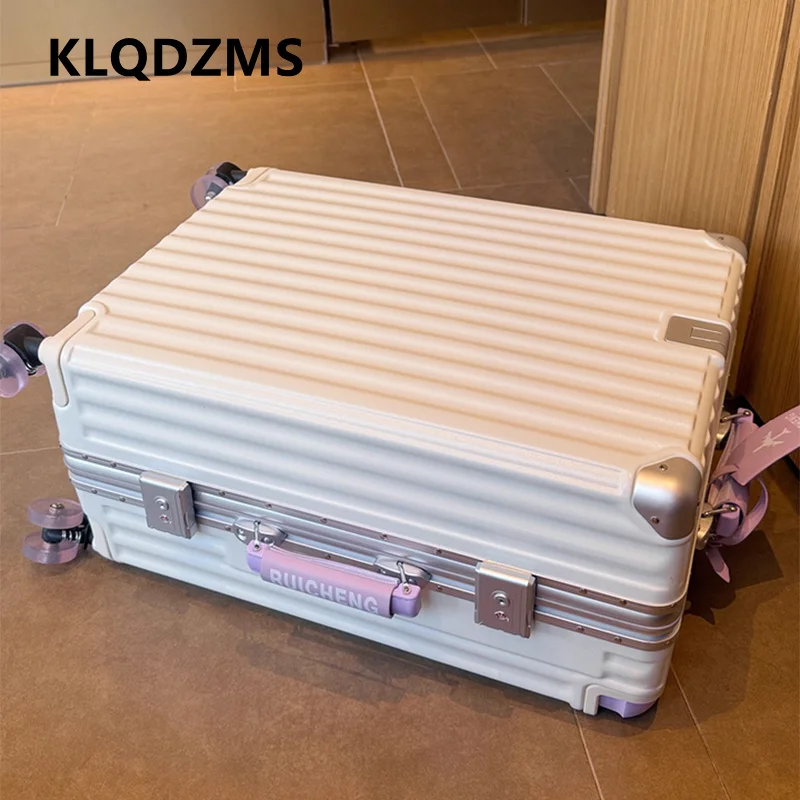 KLQDZMS Новый 20 "22" 24 "26" 28 дюймов Чемодан