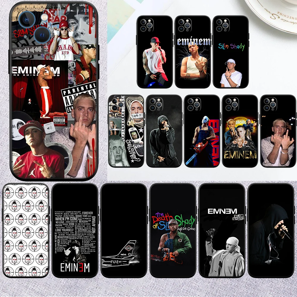 AA20 Eminem Phone Case for Samsung Galaxy A52S A53 A55 A56 A70 A71 A72 A73 F06 F16 F56 S10e S10 S10+ Plus