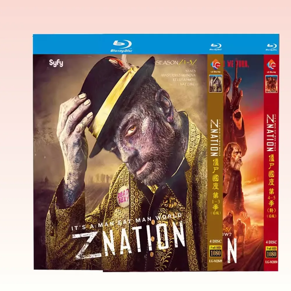 BD Blu-ray US TV Series Z Nation Seasons 1-5 Japanese Edition 8 Discs