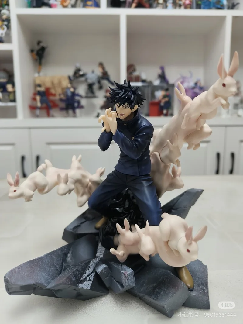 متوفر في المخزون الرسمي سيجا جوجوتسو كايسن 19 سنتيمتر Fushiguro Megumi تمثال أنيمي تمثال بولي كلوريد الفينيل نموذج دمية جمع لعبة هدية الكريسماس #1