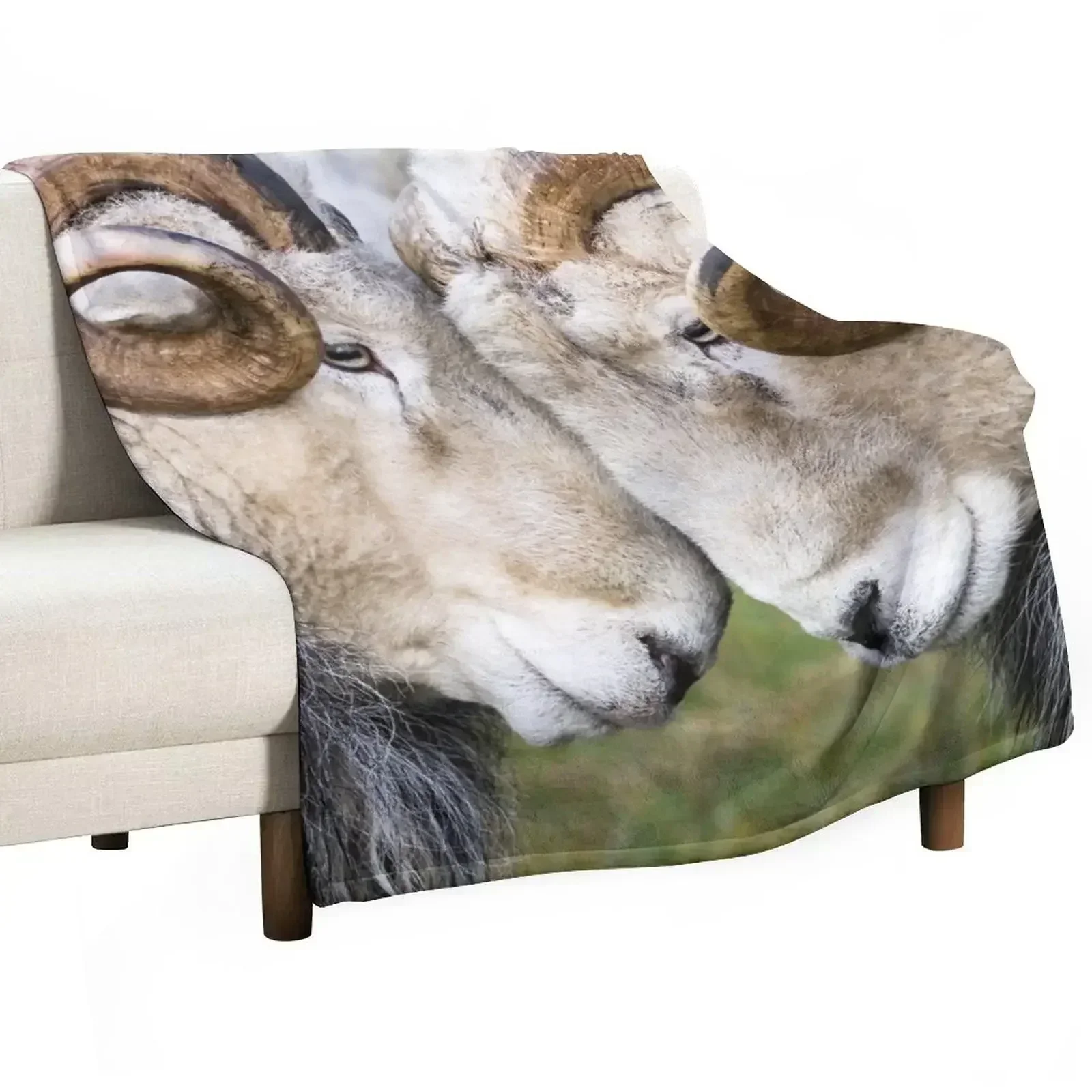 

Herdwick Rams Throw Blanket Stuffeds Soft Loose Blankets