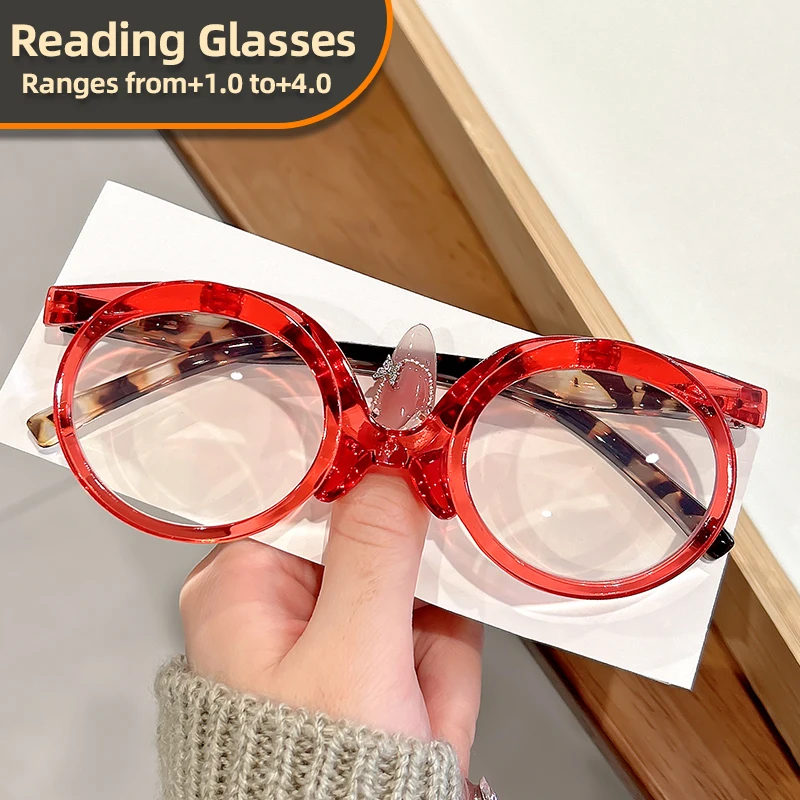 

The new multi-color upper and lower flip reading glasses are practical single-piece flip reading glasses
