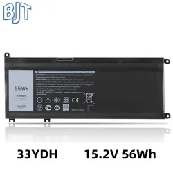 New 4Cell 15.2V 56Wh Laptop Internal Battery 33YDH for Dell Latitude 3380 3480 3490 3590 3580 Inspiron 15 17 7000 7FHHV PVHT1