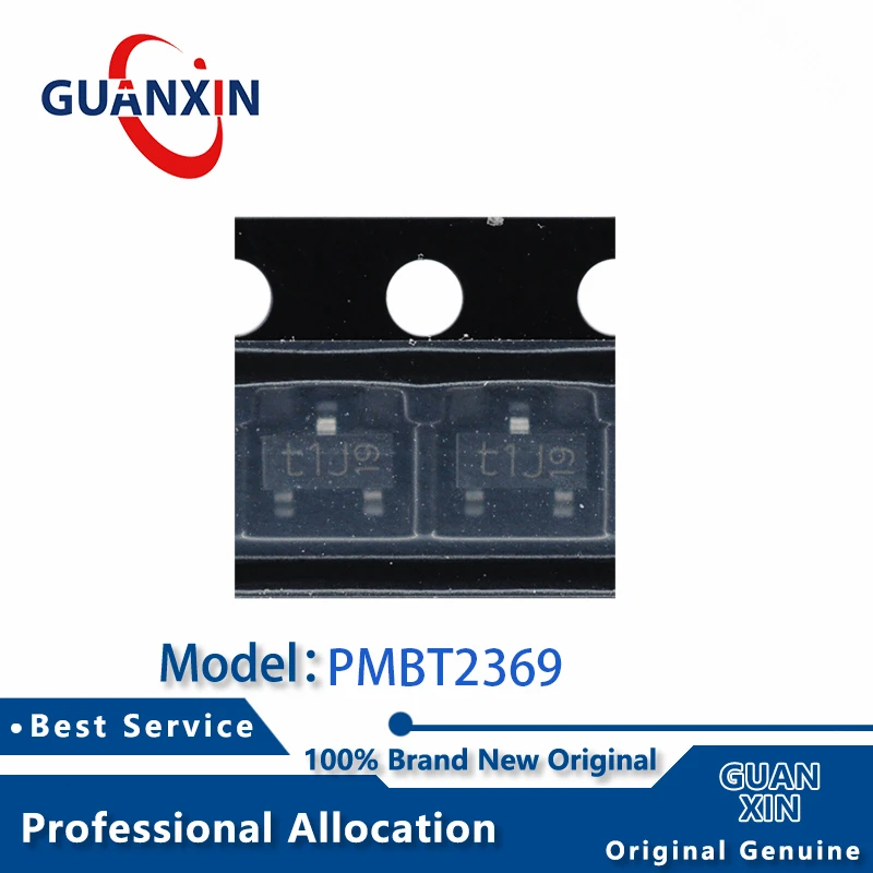 

100% New PMBT2369 Marking t1J SOT-23-3 2369