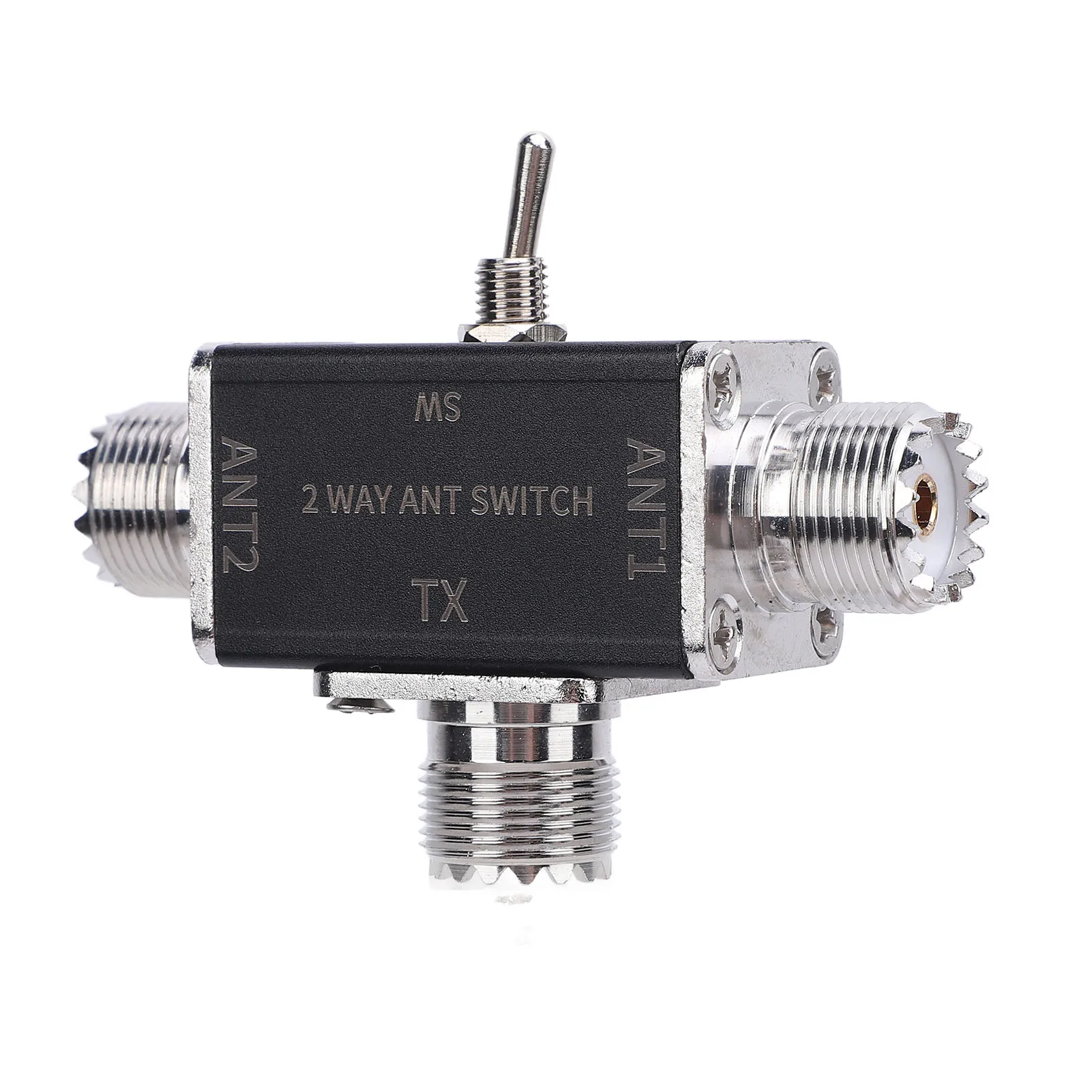 2 Way CB HAM Antennae Switch 100W 239 Connector Antennae Switch for 1 to 30MHz HAM CB HF VHF UHF Radio