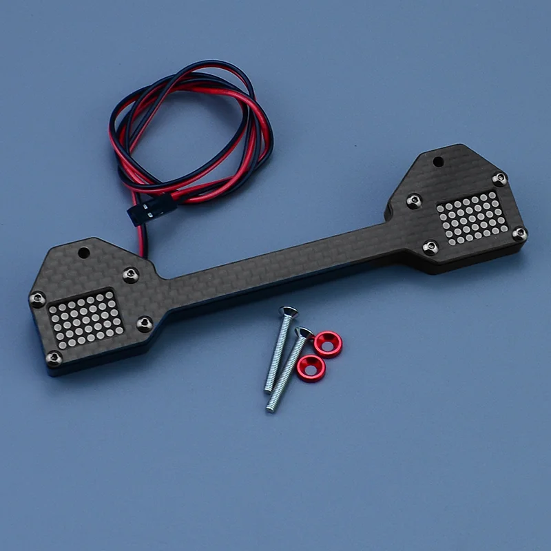 Simulation LED Taillight Ceiling Light Spotlight for 1/8 RC ARRMA MOJAVE 4S 4X4 Desert Truck Car RC Car view 5