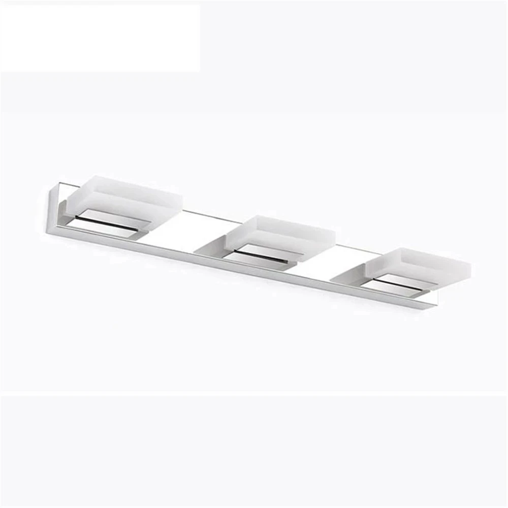 الحديثة بسيطة وحدة إضاءة LED جداريّة شريط مصابيح ضوء طول 50 سنتيمتر 90-260 فولت غرفة نوم السرير غرفة المعيشة زخرفة خلفية هندسة الفنادق #3