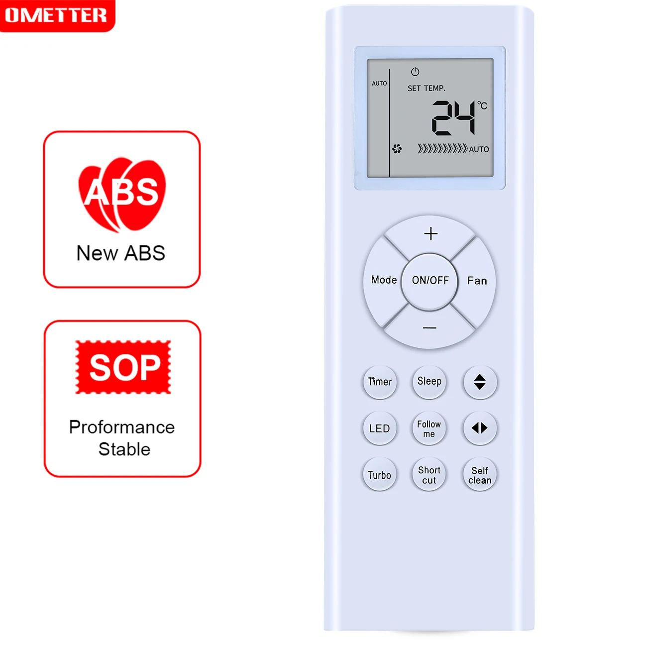 

Air Conditioner Remote Control For Midea RG66A1/BGEF & Kaden KS09 KS12 KS18 KS24 KS28 AC Air Conditioner