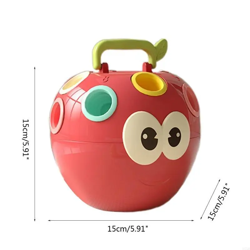 H55B Kids Número simulado Cognição Combinando o jogo portátil plástico colorido