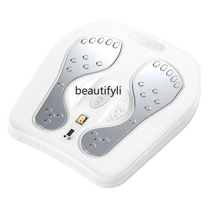 

Foot Sole, Electric Sole, Pulse Vibration Foot Massager Wireless Remote Control Foot Therapy Machine