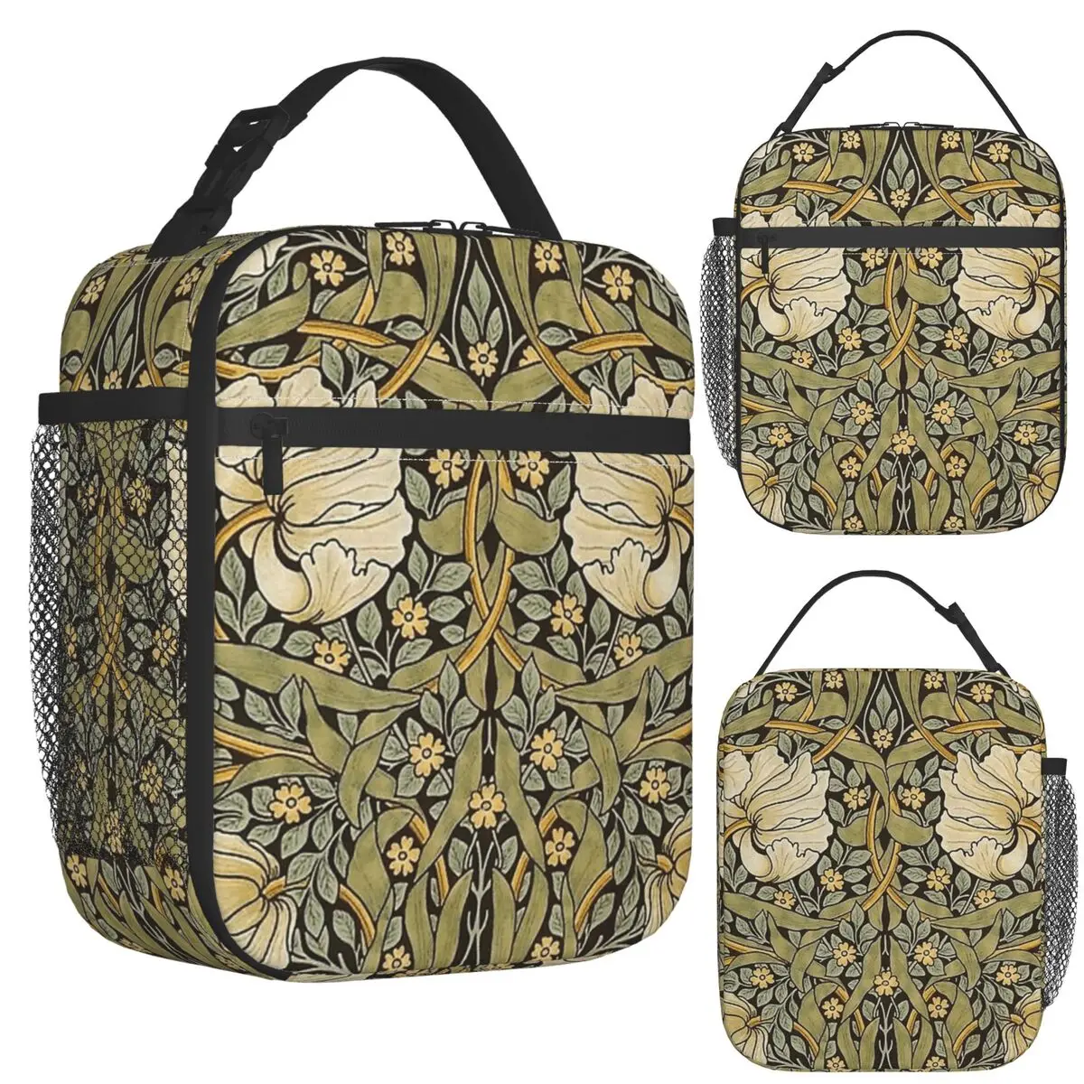 

Pimpernel от William Morris Изолированная сумка для обеда для женщин Бенто Коробки для хранения еды Контейнер-холодильник Термальный ланч-бокс Tote